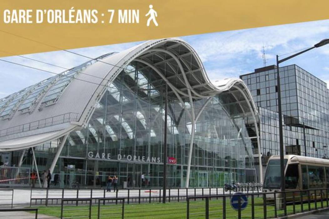 Ferienwohnung T2 Gare + Parking Orléans Exterior foto