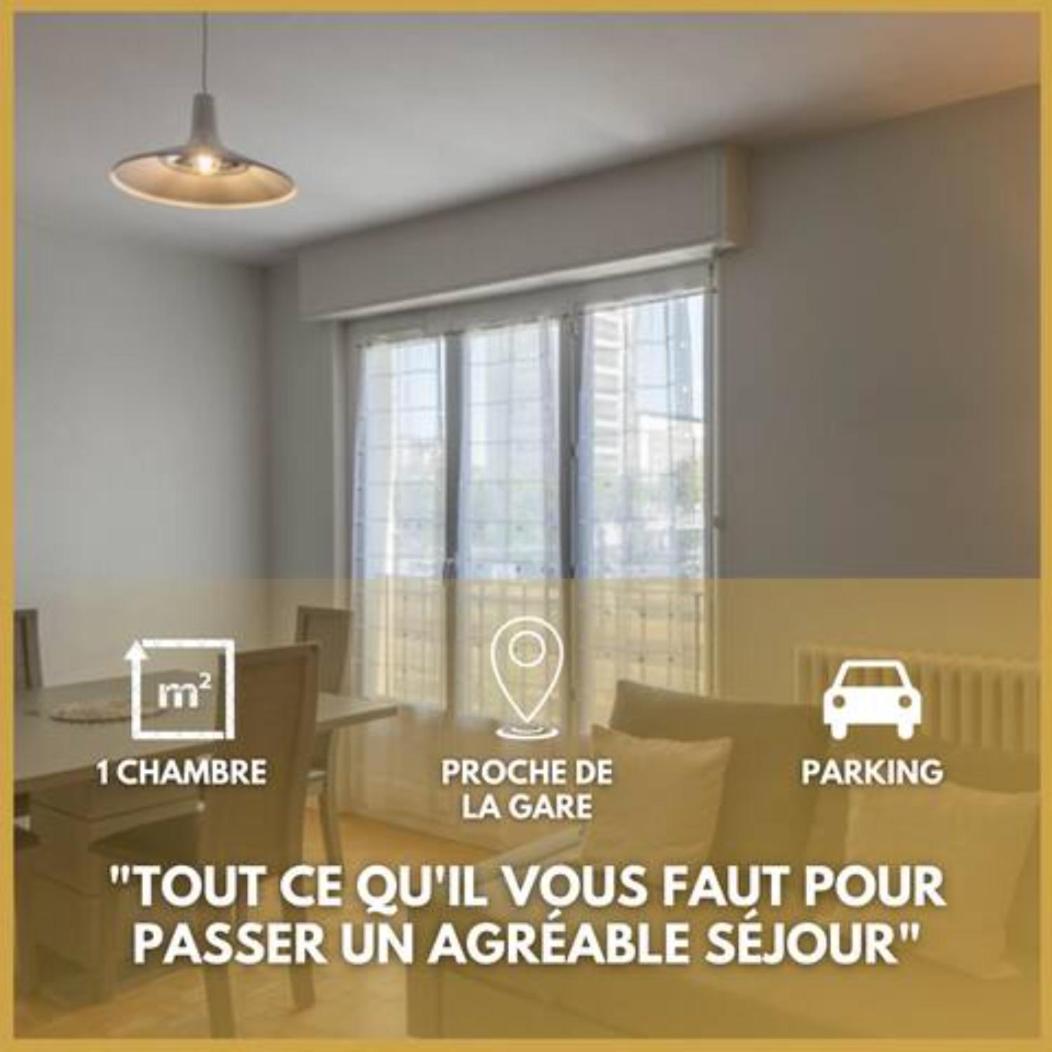 Ferienwohnung T2 Gare + Parking Orléans Exterior foto